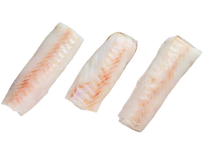 Qwehli Cod Fish Loin Gadus Morhua Iceland 800-1100g/pack (เนื้อปลาค็อด)