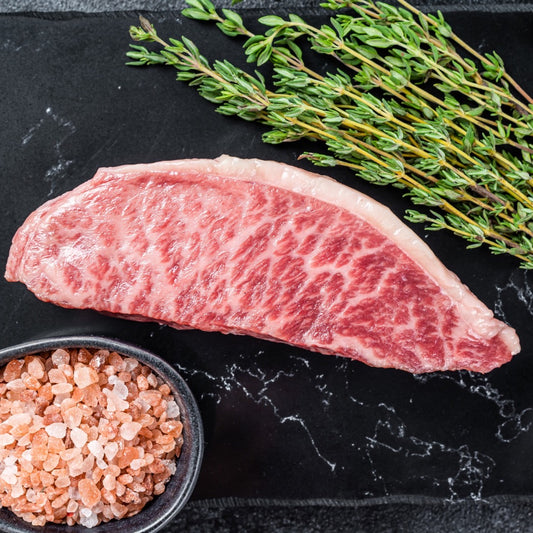 Kumamoto Wagyu A5 Striploin Steak 300-330g (คุมาโมโต วากิว A5 สตริปลอยน์)