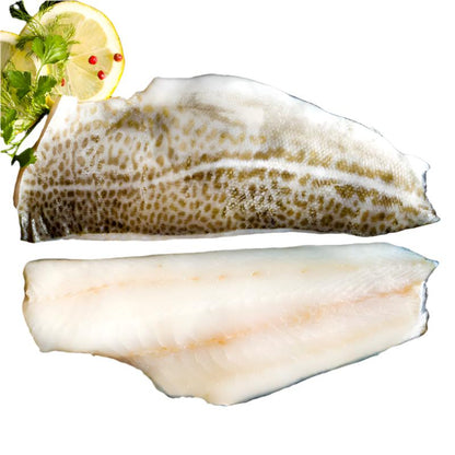 Qwehli Cod Fish Loin Gadus Morhua Iceland 800-1100g/pack (เนื้อปลาค็อด)